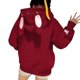 thumbnail image 1 of Sudadera con capucha con bolsillo y Orejas de conejo bordadas para otoño e invierno para mujer, jersey de algodón, 1 of 3