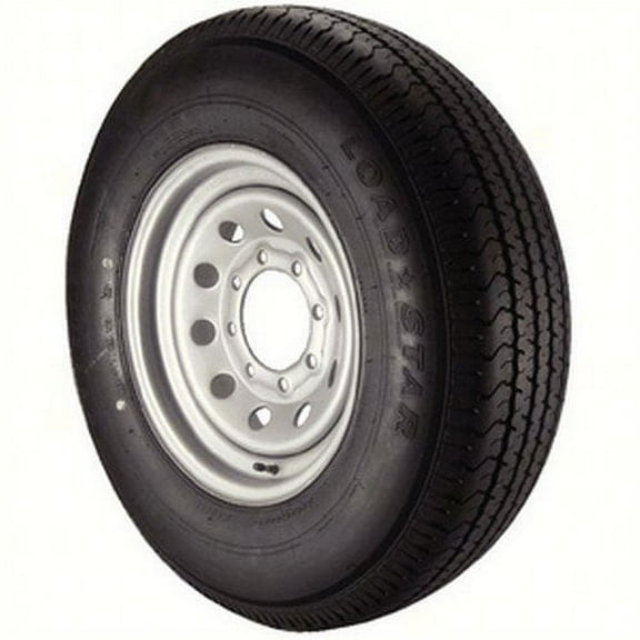 Loadstar 30722 12" Bias Tire and Wheel Assembly 530-12 B/5-Hole Spoke Galvanized