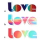 thumbnail image 5 of Yuarrent Lámpara de noche LED 3D con forma de letra, signo de amor, luz del alfabeto, lámpara colgante de pared, decoración interior, fiesta de boda, Iluminación navideña Vertikaler Balken LIEBE Yuarrent HA004431-01B, 5 of 6