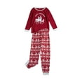 thumbnail image 6 of KOMOO Christmas Pajamas for Family Elk T-shirt Trousers Romper Matching Christmas Family Pajamas Sets Sleepwear, 6 of 9