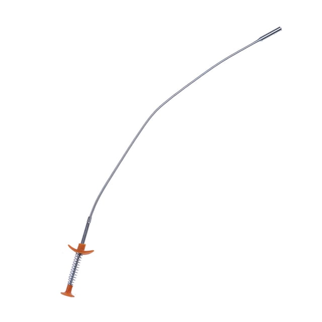 Riwesomey Colectores de pelo Largo Flexible Multi-Tamaños Acero Pick Up Garra Alcance Resistente al desgaste Herramienta de captura Hotel Suministros para Artesanía Blanco 60cm Riwesomey GJ3394-04B
