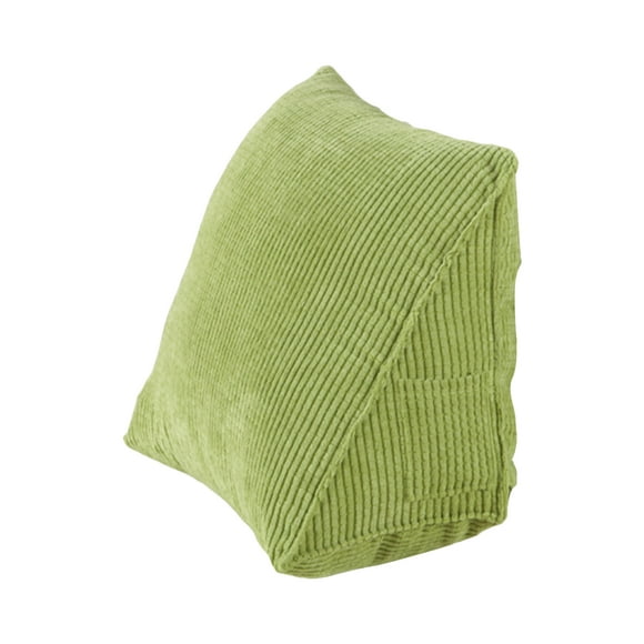 Triangle Pillow Comfortable Reading Pillow With Zip Pocket Triangle Wedge Bolster Small Back Support Pillow