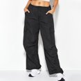 thumbnail image 2 of Sngxgn Women's Cotton Sweatpants Yoga Casual Pants Pants for Women with Pockets(Black,L), 2 of 5