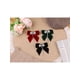 thumbnail image 5 of Broche de Lazo de Terciopelo Falso de Perlas de Rhinestone para Mujeres INSPIRE CHIC para un Estilo Retro Elegante Negro, 5 of 5