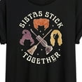 thumbnail image 3 of Hocus Pocus - Sistas Stick Together - Women's Oversized T-Shirt, 3 of 5