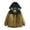 Brown-b, variant on Boys Hooded Puffer Jacket Lined Water 𝖱esistant Windproof Thicken Quilted Winter Coat Thermal Outerwear Warm Puffer Coat Kids Snow Jacket
