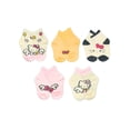 thumbnail image 3 of Character Toddler Girl Mid-Crew Socks, 5-Pack, Sizes 12M-4T, 3 of 4