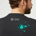 thumbnail image 5 of Mercedes Benz AMG Petronas F1 Men's Lewis Hamilton #44 T-Shirt -Black/White, 5 of 14