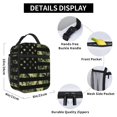 thumbnail image 4 of Bolsa Térmica para Almuerzo PTPLMM con Estampado de Bandera Americana Camuflaje, 4 of 6