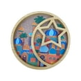 thumbnail image 4 of Bandeja de madera BLESIY decoración de Bandeja Eid Mubarak multiusos Estilo A, 4 of 8