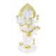 thumbnail image 5 of DIOS hindú estatua DIOS India Buda estatuilla decoración Blanco translúcido Gloria Estatua de Buda, 5 of 9
