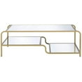 thumbnail image 2 of ACME Astrid Coffee Table in Gold & Mirror 81090, 2 of 6