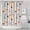 Pioneer Flower Floral-2, variant on Pioneer Flower Floral Print Pattern Shower Curtain 84"x72", Bathroom Decorative Shower Curtain Set with 12 Hooks, Waterproof Washable