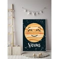 thumbnail image 2 of Awkward Styles Planets Canvas Wall Art Venus Home Decor Prints, 2 of 4