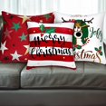 thumbnail image 3 of Juego de Almohada navideñas con Doble Cara Impresa Decoración navideña Decoraciones navideñas de Invierno(B)(4 piezas), 3 of 5
