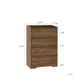 thumbnail image 4 of Hassch 4 Drawer Dresser for Bedroom, Chest of Drawers, Closet Storage Organizer for Living Room, Hallway, Wood Color, 4 of 6