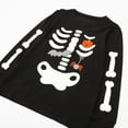 thumbnail image 5 of shoper Boys Halloween Pajamas Set Skeleton Print Glow In The Dark Kids Outfit Soft Sleepwear Casual Long Sleeve Tops and Pants for Toddler Kids Fall Winter Clothes, 5 of 9