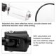 thumbnail image 3 of 2Pcs Motorcycle Modified Folding Handlebar Rearview Mirror Reflective Side Mirrors 22mm, 3 of 4