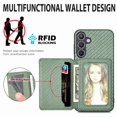 thumbnail image 4 of Case For FOXDOCK Samsung Galaxy S24 Plus Stand Function RFID Blocking Magnetic Card Holder Complete Camera Safety, 4 of 5