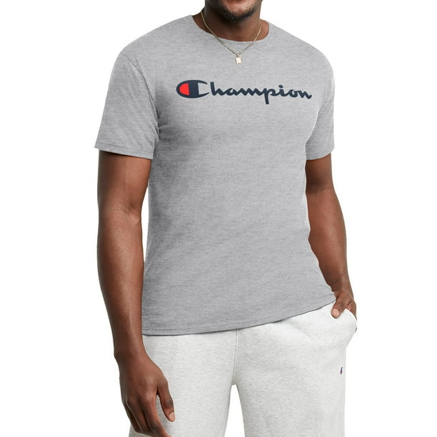 Camiseta Champion Classic Jersey para hombre Oxford gris talla S