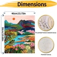 thumbnail image 5 of JYLMOOD DIY Paint by Number for Adults, Easy Painting by Numbers for Gift Home Wall Decor 16”W x 20”L, 5 of 6