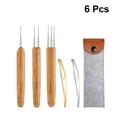 thumbnail image 4 of 0.75mm Dreadlocks Knitting Needles Set Single-ended Crochet Knitting Tools Crochet Needles, 4 of 8