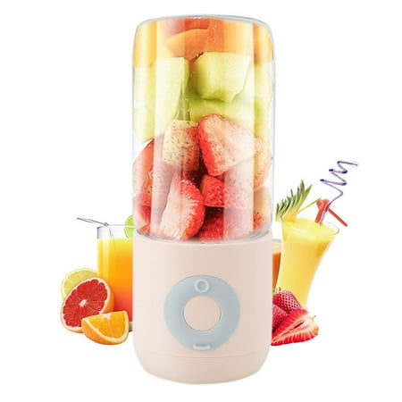 

Mini Portable Juicer Cup Mixer Bottle Fruit Smoothie Blender Travel Home