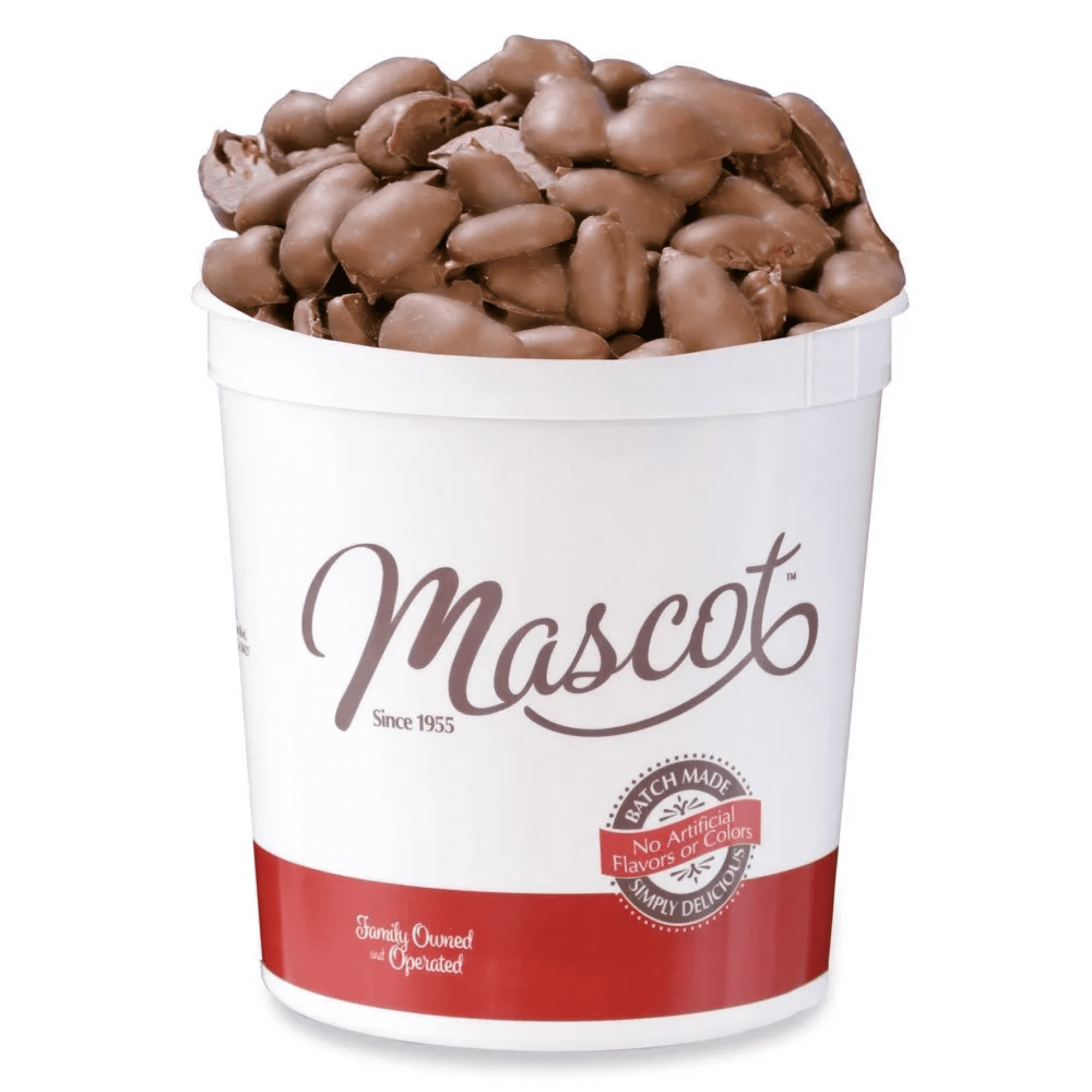 Mascot Pecan since 1955 Milk Chocolate Covered Pecans