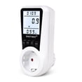thumbnail image 4 of Contador De Potencia Medidor de potencia LCD digital Wattmeter Socket Kwh Medidor de energía EU 230V 16A Ehuebsd Para estrenar, 4 of 8