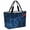 Blue, variant on Teal Green Ocean Waves Beach Bag for Women, Large Breathable Mesh Beach Tote Bag, Red Boat Coastal Sandproof Lightweight Travel Bags for Vacation Picnic Swimming Pool 15.7"x15.7"x9.1"
