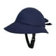thumbnail image 3 of Sombrero de pescador para mujer, sombrero de pesca con visera, cómodo sombrero de playa para verano Azul oscuro, 3 of 9