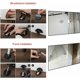 thumbnail image 5 of Tope de puerta magnético de acero inoxidable 304, tope silencioso de captura suave de Metal cepillado, soporte para puerta de escritorio de restaurante de Hotel para el hogar, tope de puerta-oro cepillado esquí esquí Gafas de esquí, 5 of 5