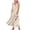 Pink, variant on Womens Sun Dresses 2024 Women'S Floral Print Plus Size Dress Sleeveless Round Neck Loose Stretch Comfortable Plus Size Summer Dress Mid-Length(Pink,XXL)
