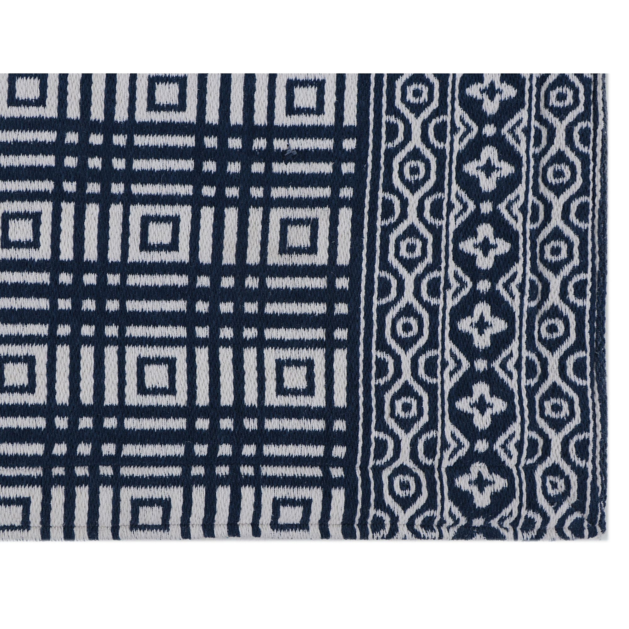 Rugsmith Black Machine Woven Sienna Anti-Fatigue Kitchen Mat, 20" x 36"