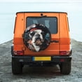 thumbnail image 6 of Vsdgher Pirate Bulldog On Deck for Spare Tire Cover, Tire Wheel Protector Wheel Cover Fit for Truck,Trailer,RV,SUV,Camper and Most Vehicle-14 inch, 6 of 6