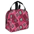 thumbnail image 2 of Honeii Geometry Print Lunch Bag Women, Lunch Box Lunch Bag for Women Adult Men, Small Leakproof Cute Lunch Tote Large Capacity Reusable, 2 of 8