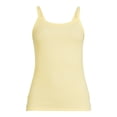 thumbnail image 4 of No Boundaries Juniors’ Ribbed Cami Tank Top, Sizes XS-XXXL, 4 of 5