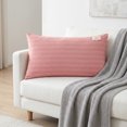 thumbnail image 4 of Unique Bargains 2Pcs Cotton Wrinkle Resistant Durable Pillowcase Queen Pink, 4 of 4