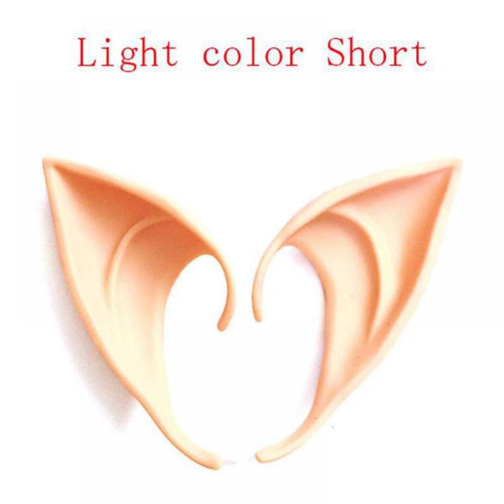 Elf Ears 3 Pack 4.72Inch Various Color Soft Pointed Ears Excellent For Anime Party Dress Up Costume,Cosplay Elf Ears 3 Pack 4.72Inch Various Color Soft Pointed Ears Excellent For Anime Party Dress Up Costume,Cosplay