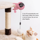 thumbnail image 3 of Methold Bola de gato de elevación automática eléctrica, juguete interactivo, rompecabezas inteligente para mascotas, juguetes para gatos, suministro Juguetes para gatos No.02 Methold PT000254-02B, 3 of 6