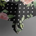 thumbnail image 5 of Pioneer Flower Floral Print Pattern Square Tablecloth,Waterproof Square Table Cover,Wipeable Spillproof Washable Table Cover for Home Kitchen Party Decor 42"X42"(107x107cm), 5 of 6