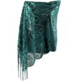 thumbnail image 3 of Elegant Shimmering Evening Shawl Perfect for Special Occasions and Seasonal Festivities|SOL24A302, 3 of 4
