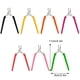 thumbnail image 4 of Soidarity Manicura Nail Cuticle Nipper Tijeras Dead Skin Remover Clippers Tool Mango de silicona Antideslizante Cuidado profesional Rojo Type3 NO3, 4 of 6
