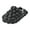 Black 29-30, variant on HILABEE bubble slide Slippers, Slide Sandals ,Funny Lychee Shoes Slides for Kids Girls Black 29-30