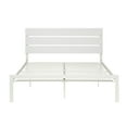 thumbnail image 2 of Newboti Furniture Contemporary Queen Bed Casual Style White Metal Bed Bedroom Furniture NO.48036, 2 of 6