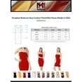 thumbnail image 2 of MixMatchy Women's Strapless Bodycon Sexy Cotton Fitted Mini Dress (Made in USA), 2 of 6