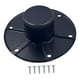thumbnail image 4 of Base de mesa para RV con 6 orificios de instalación, pieza de reparación, versátil mesa de comedor para RV y base de montaje en el suelo de aluminio Negro, 4 of 8