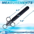 thumbnail image 4 of Cleanstream Smooth Lubricant Launcher, One Hand Use, Smooth Tube for Easy Inserting, Syringe, Toy Friendly, Cap Included to Prevent Leakage, 8.5 Inches, Unscented, Black, 1 Count, 4 of 7
