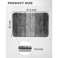 thumbnail image 3 of Artnice Microfiber Washable Bathroom Rugs, 20"x31" Gray Absorbent Bath Mats, Non-Slip Plush Ultra Soft Bathroom Mats, 3 of 9