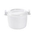 thumbnail image 3 of Yuarrent Caja de comida aislada Recipiente de almuerzo multifuncional Olla arrocera de plástico Utensilios de cocina prácticos con asa Cocina Cocina y Comedor, 3 of 6